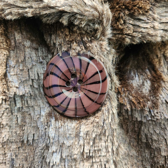 SHARON YOUNG  cropped shiny faux fur SWING JACKET size large - Picture 6 of 8